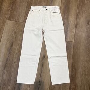 ETICA Women's Tyler Vintage Straight Ankle Jean Size 27 In Vintage White